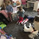 Hausbesuche der Kinder