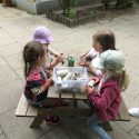 Kreatives Gestalten draußen