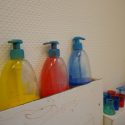 Materialien zur Auswahl im Atelier