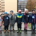 Laternenfest in der Kita Kinderburg in Borgfelde