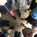 Laternenfest in der Kita Kinderburg in Borgfelde - zugunsten von UNICEF