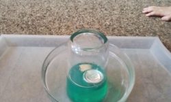 Teelicht Experiment 2 - 2024